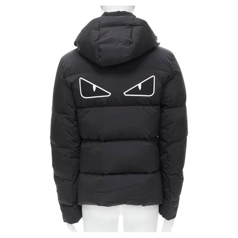 fendi eyes puffer jacket|Fendi puffer down jacket.